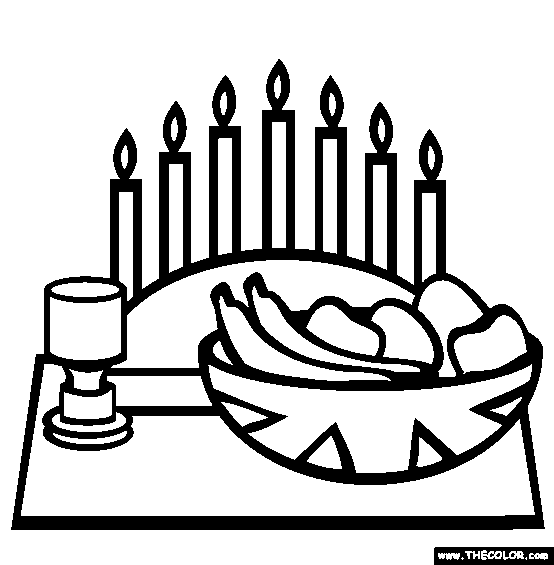 Kwanzaa online coloring pages