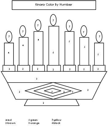 Color by number kinara kwanzaa activities kwanzaa colors kwanzaa lessons