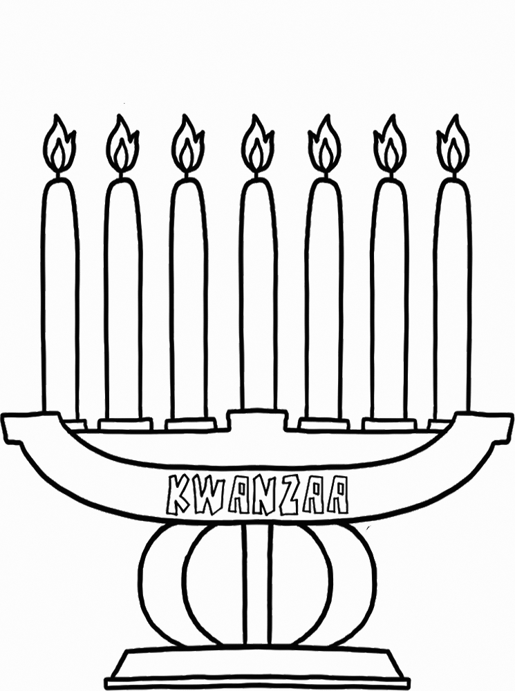 Kwanzaa coloring pages