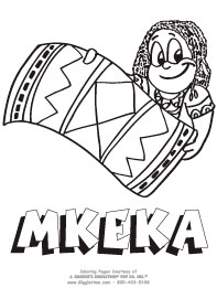 Kwanzaa coloring pages