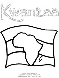 Kwanzaa coloring pages