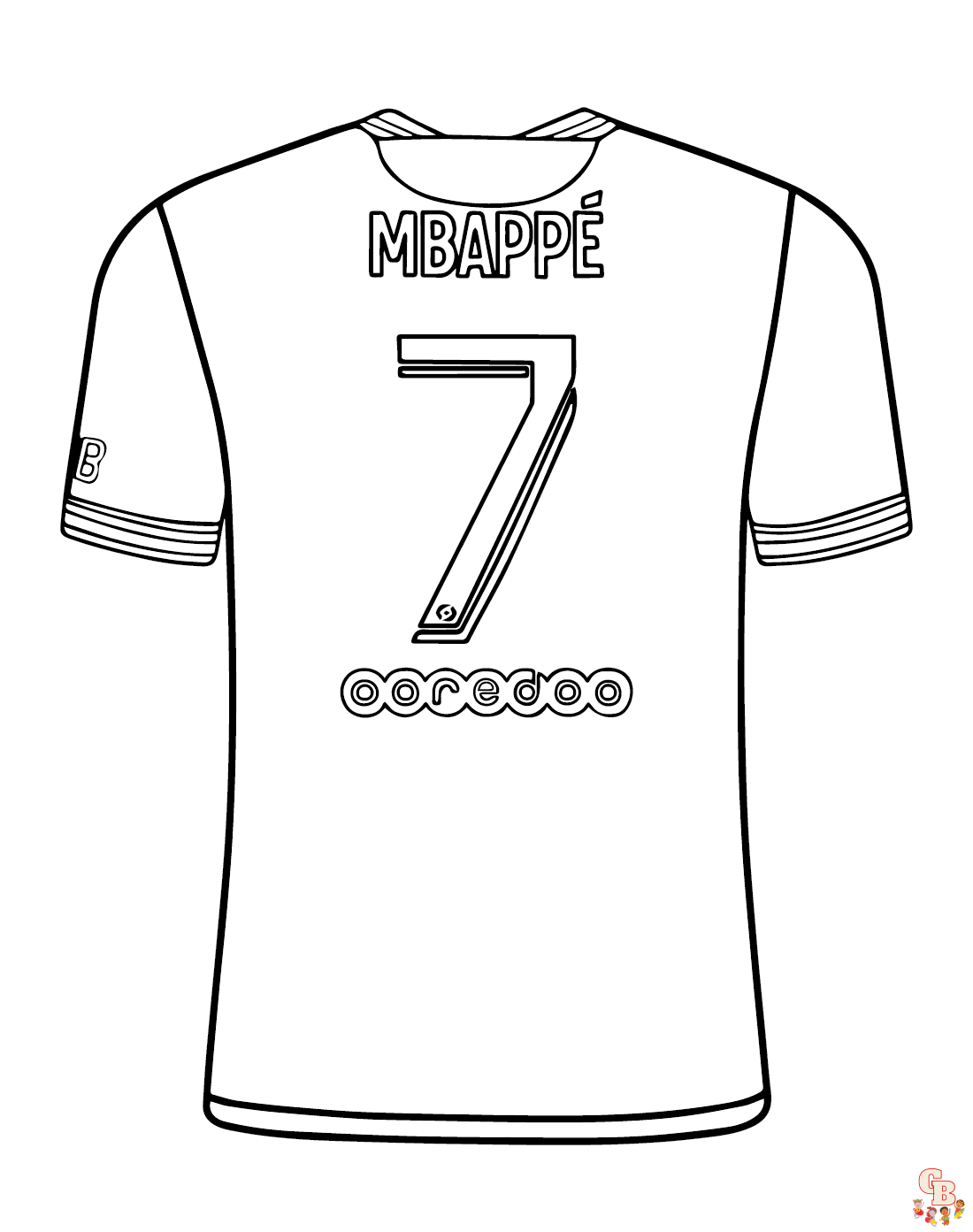 Printable mbappe coloring pages free for kids and adults