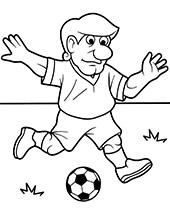 Kylian mbappe printable coloring page