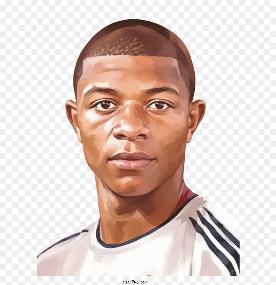 Kylian mbappe watercolor kylian mbappe png download