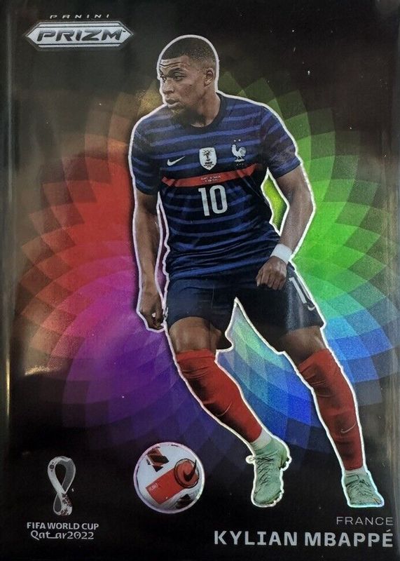 Kylian mbappe prizm world cup color wheel price guide