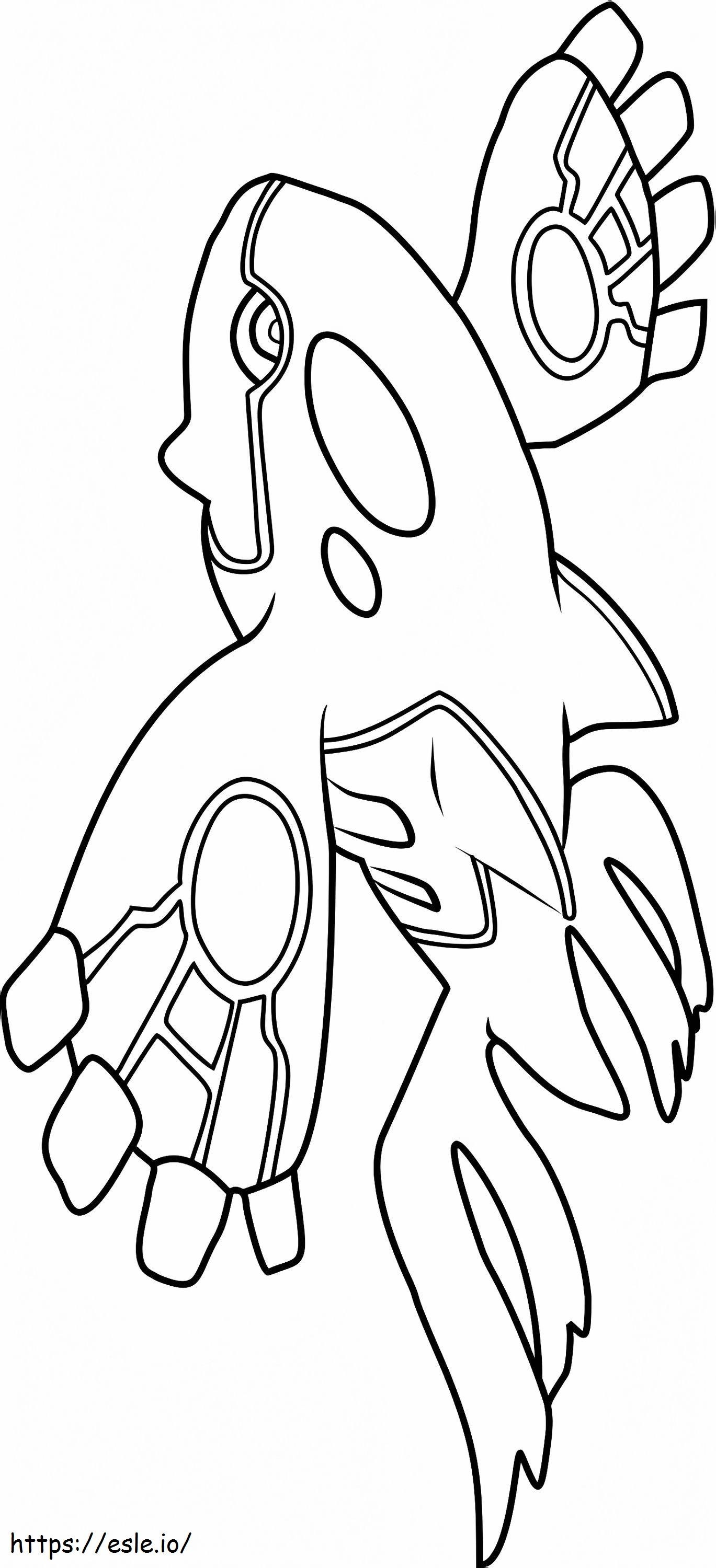 Kyogre pokemon a coloring page