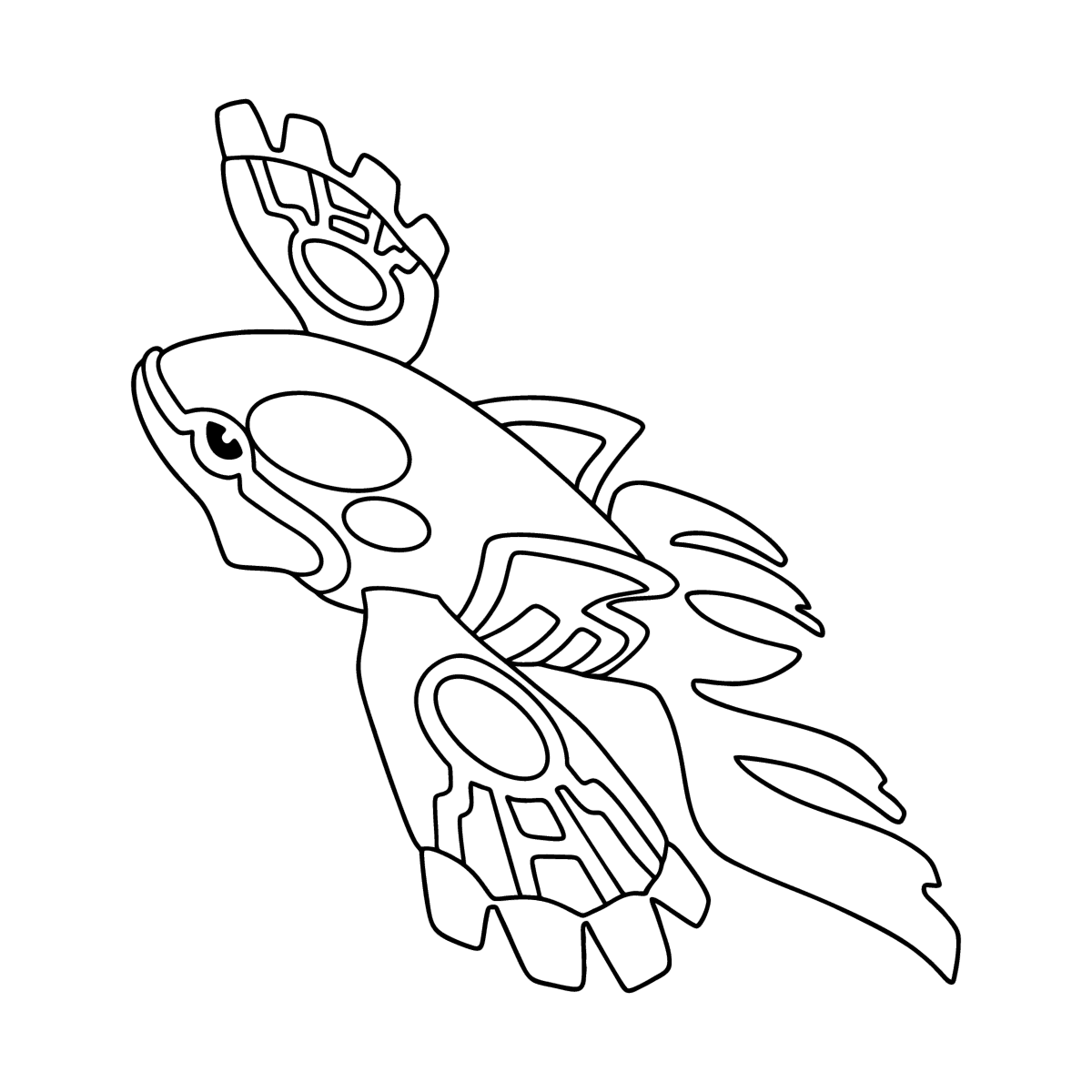 Coloring page pokemon go kyogre â online and print for free