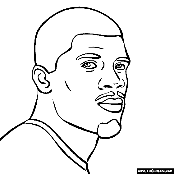 Faous people online coloring pages