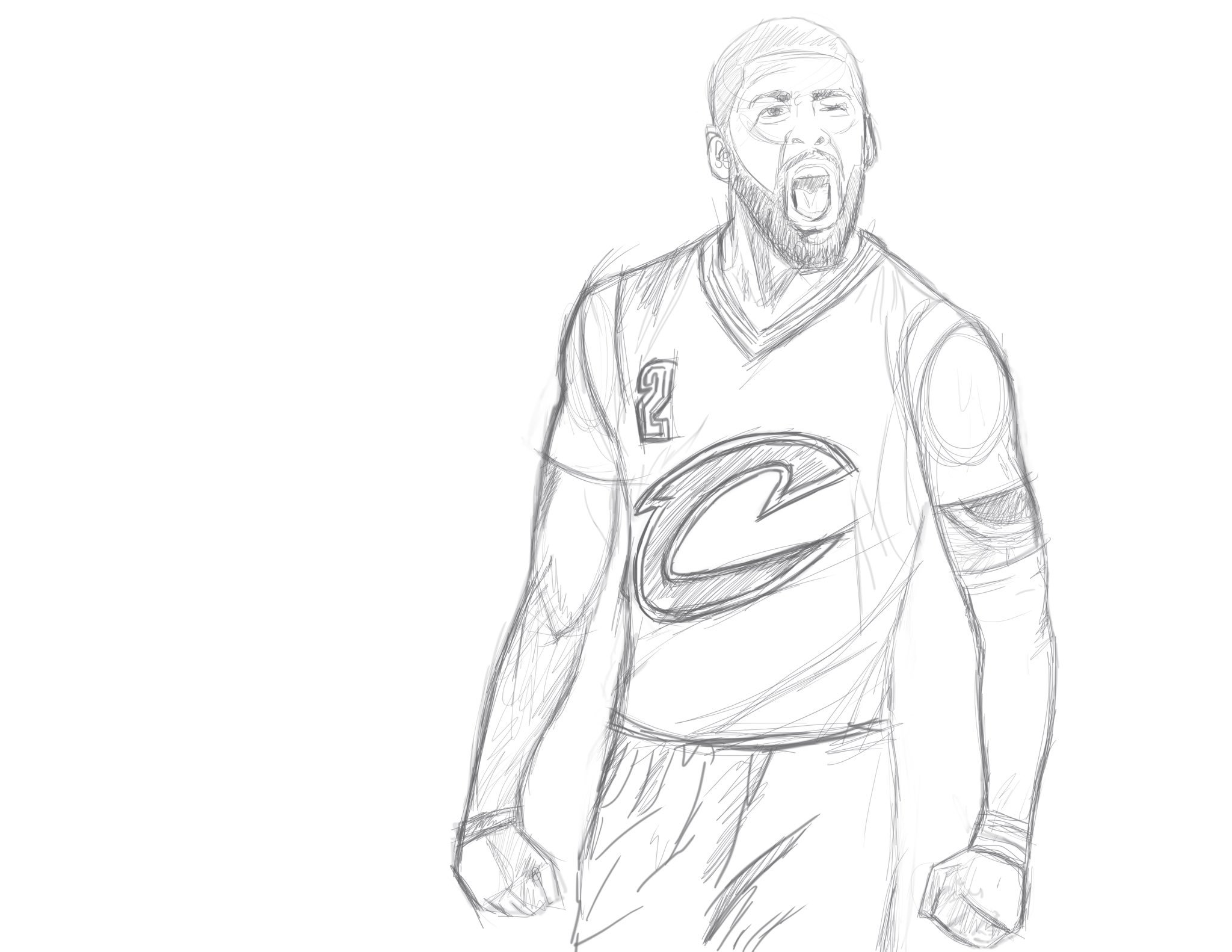 Van taylor monroe on x kyrie irving as the human torch illustration work in progress kyrieirving cavs thisiscle cleveland httpstcovhhtji x