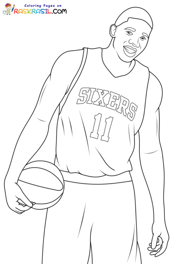 Nba coloring pages