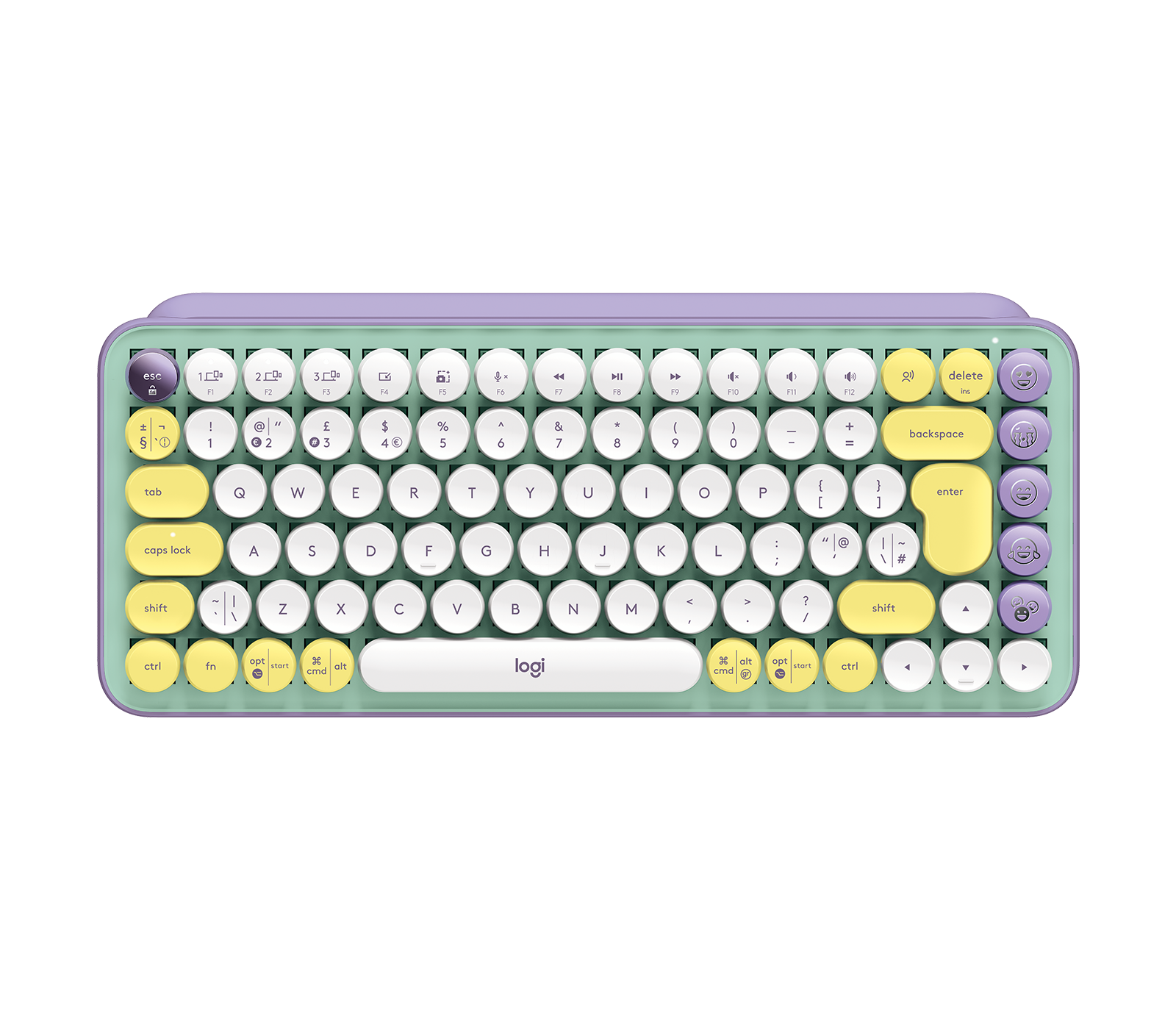 Pop keys wireless mechanical emoji keyboard