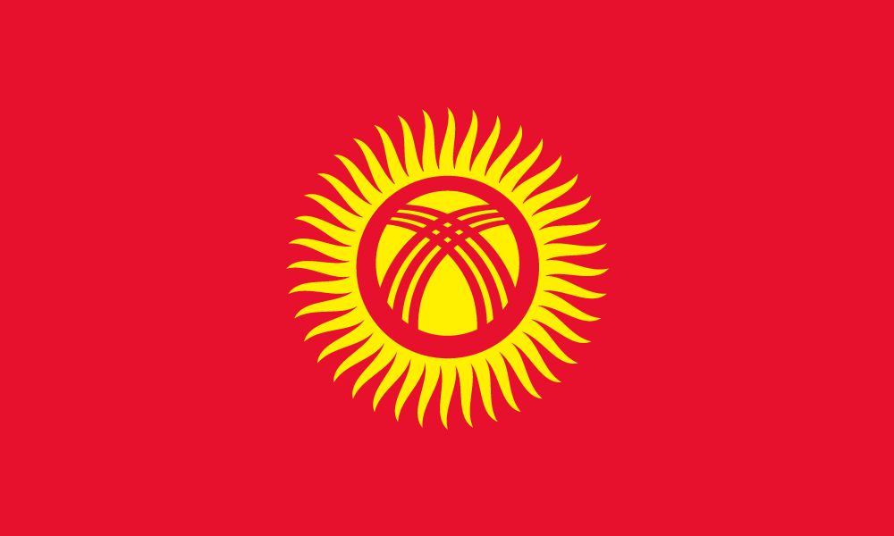 Flag of kyrgyzstan image and meaning kyrgyz flag