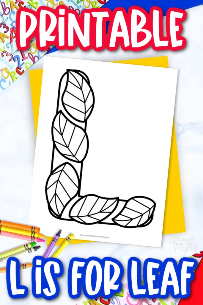 Free printable letter l coloring page â simple mom project