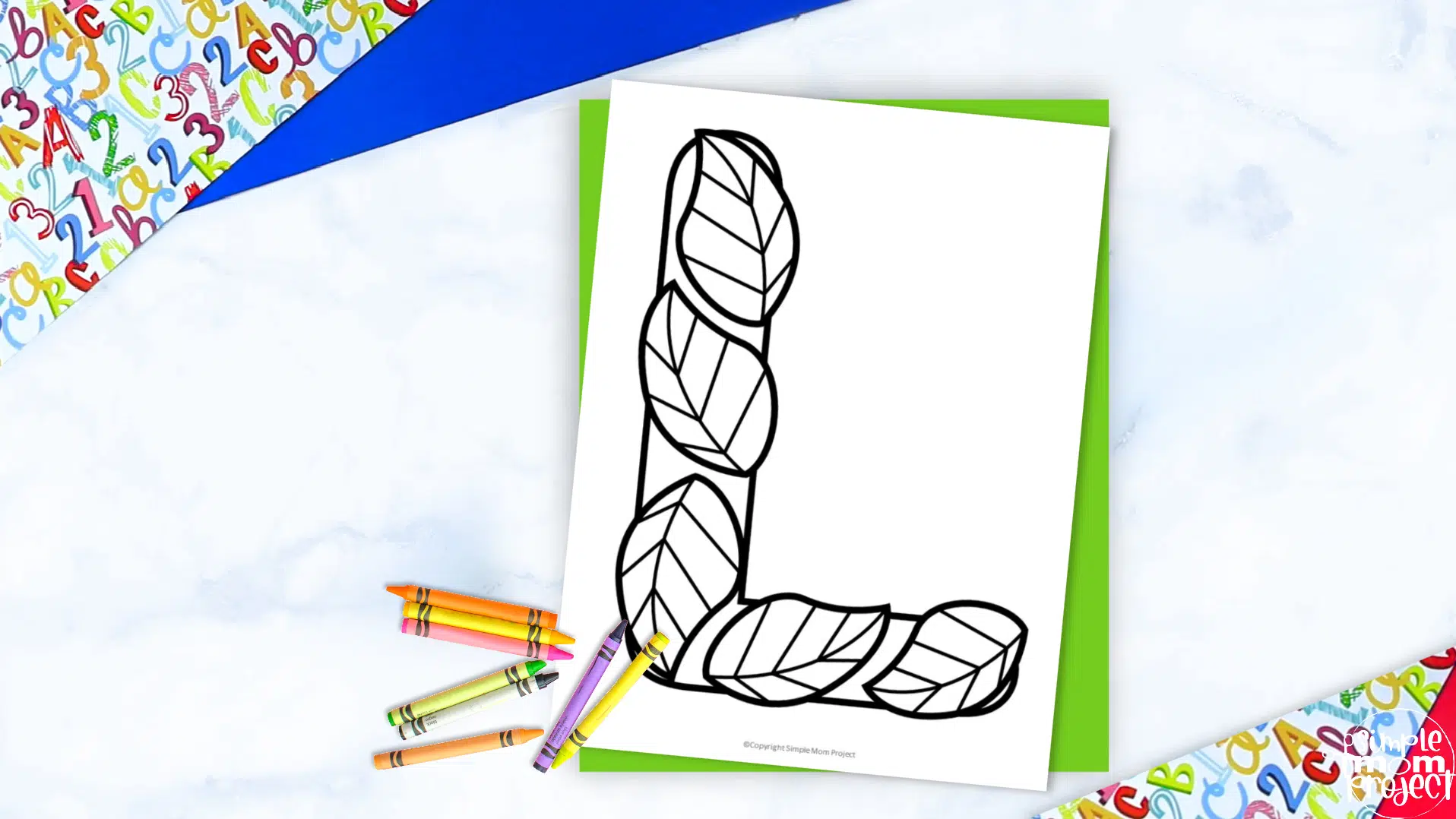 Free printable letter l coloring page â simple mom project