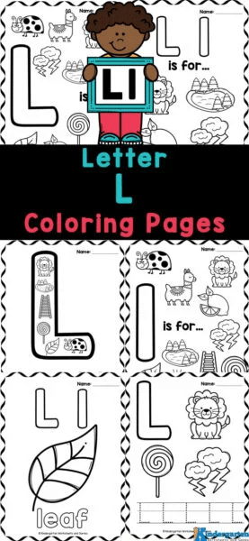 Letter l coloring pages free homeschool deals