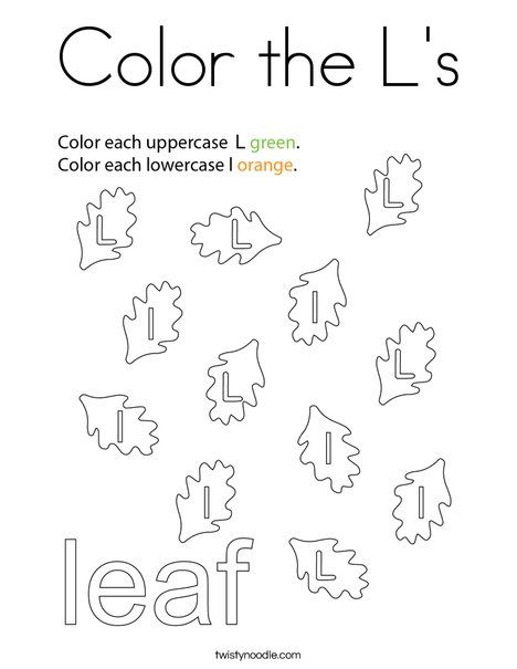 Color the ls coloring page