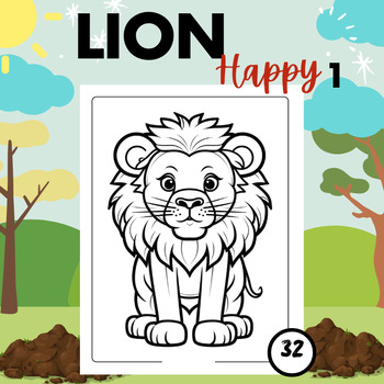 Roar with majesty lion coloring pages