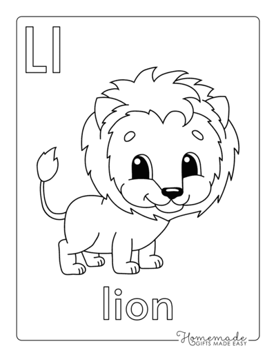 Free printable alphabet coloring pages for kids