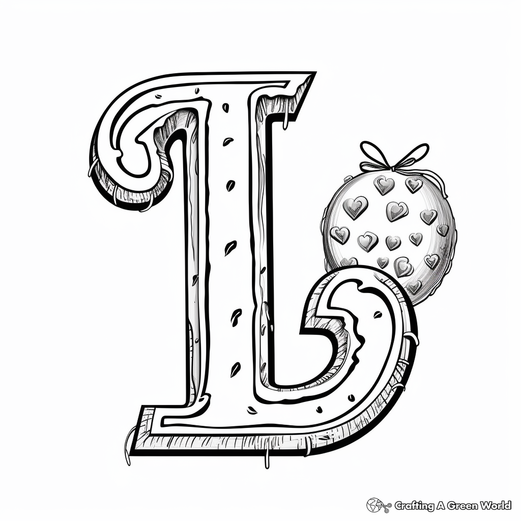 Letter l coloring pages