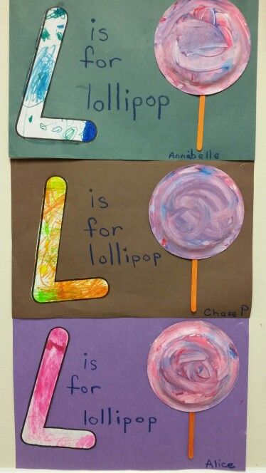 Alphabet craft lollipop fun for preschoolers