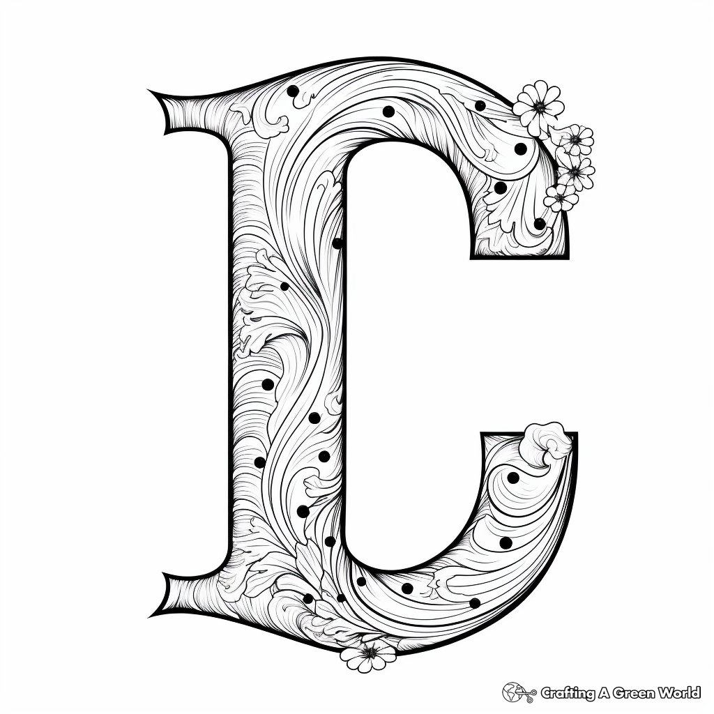 Letter l coloring pages