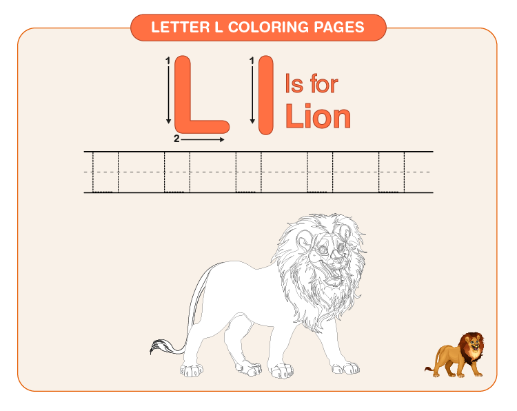 Letter l coloring pages download free printables for kids
