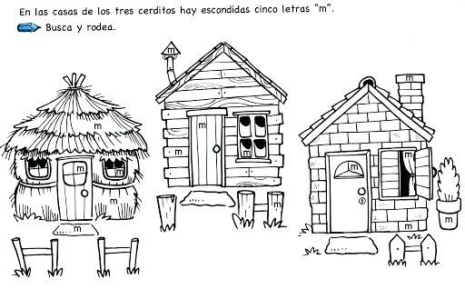 Casa de los tres cerditos para colorear cerdo para colorear cerditos los tres cerditos