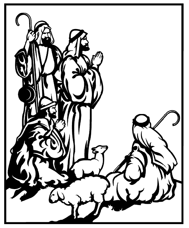 Christmas shepherds on crayola angel coloring pages nativity coloring pages coloring pages