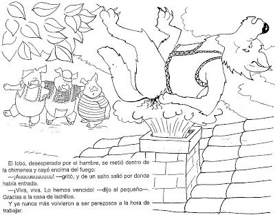 Ãlbumes web de picasa los tres cerditos cerdo para colorear cerditos