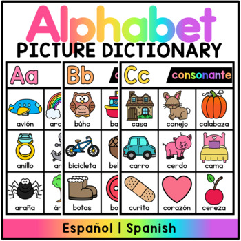 Spanish picture dictionary