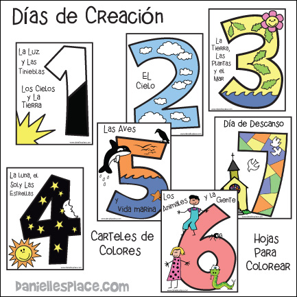 Creation crafts and activities for sunday school