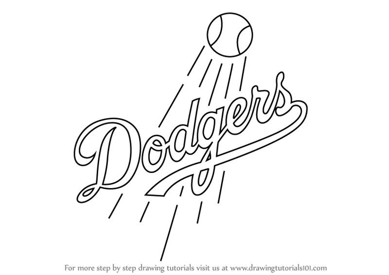 Dodgers stencil dodgers los angeles dodgers logo la dodgers logo