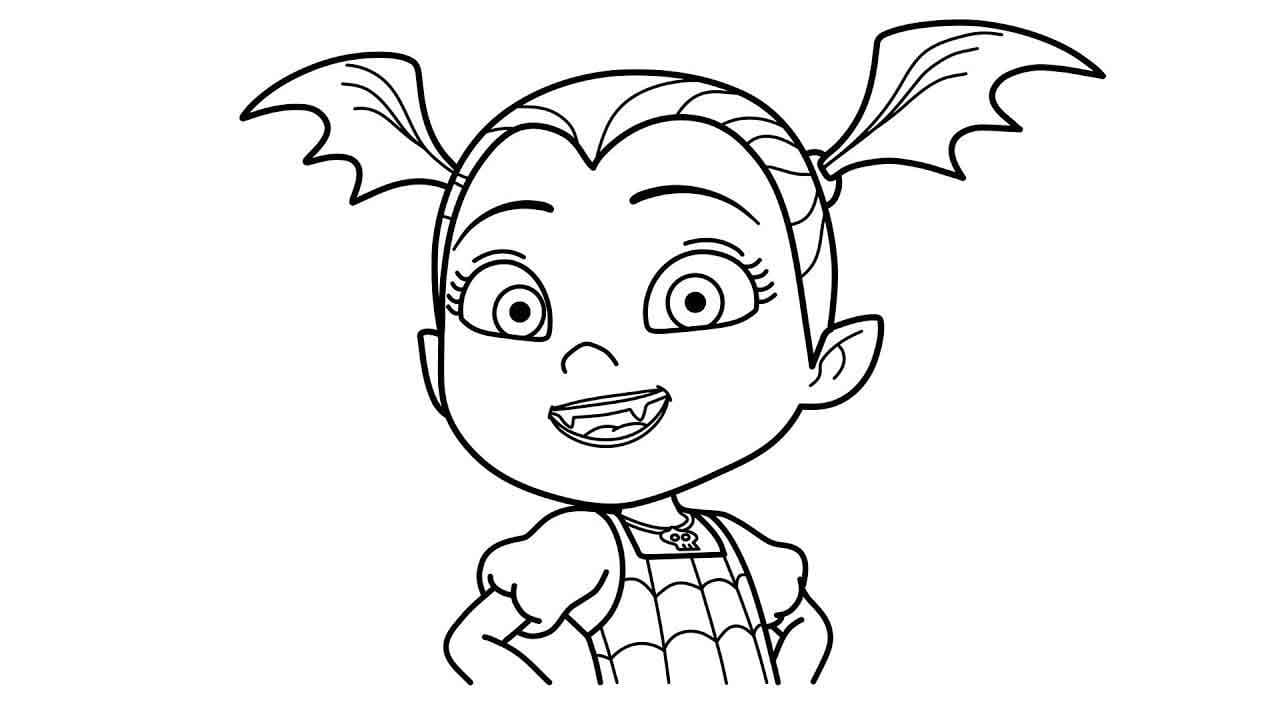 Vampirina coloring pages printable coloring pages for kids