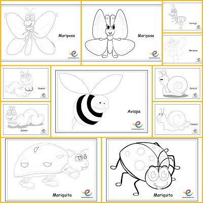 Actividades para trabajar la primavera en infantil dibujos pãginas para colorear para imprimir gratis colores de primavera