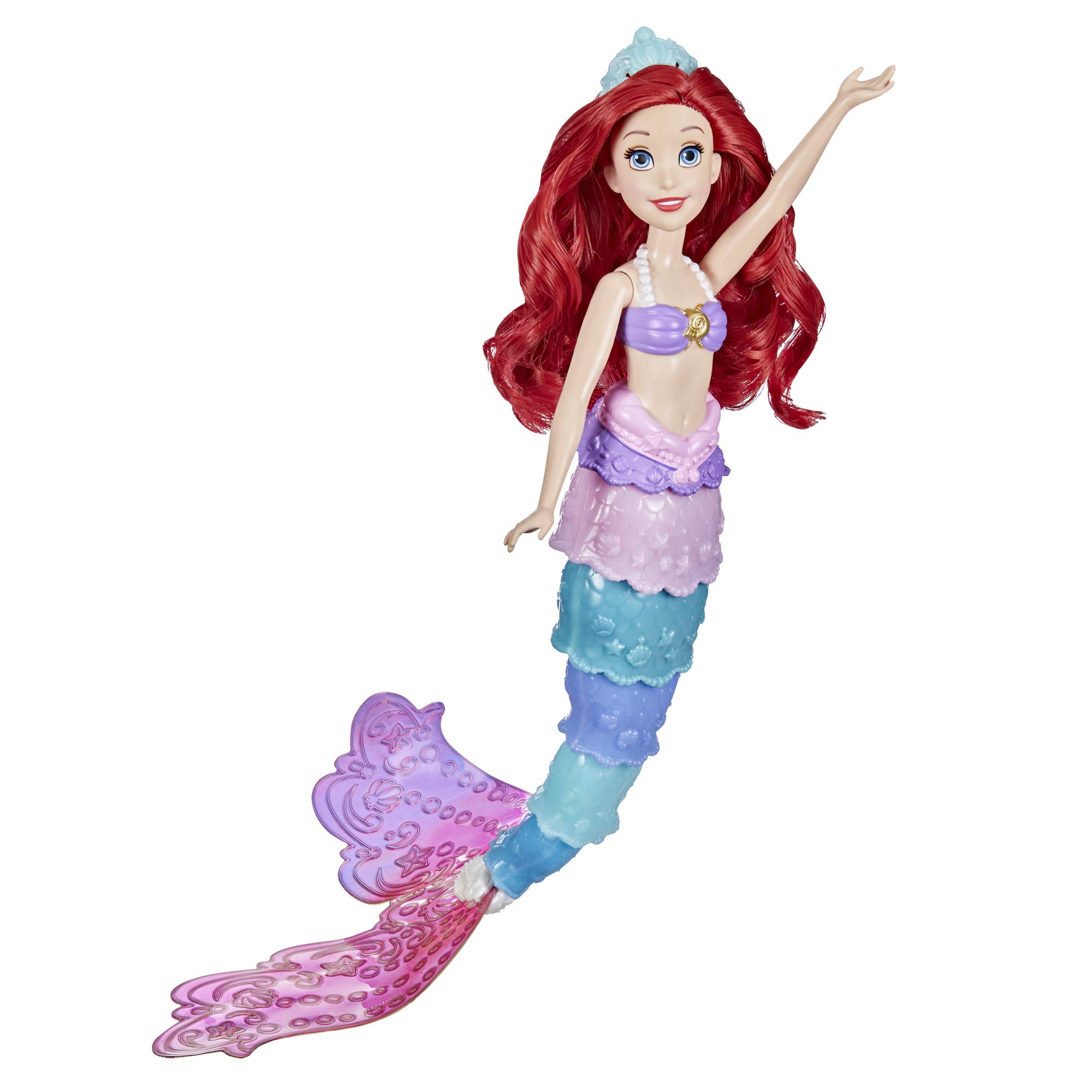 Disney princess rainbow reveal ariel