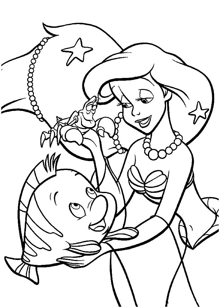 Dibujos de la sirenita ariel para colorear e imprimir ariel coloring pag mermaid coloring book mermaid coloring pag