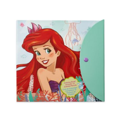 Disney store the little mermaid louring book