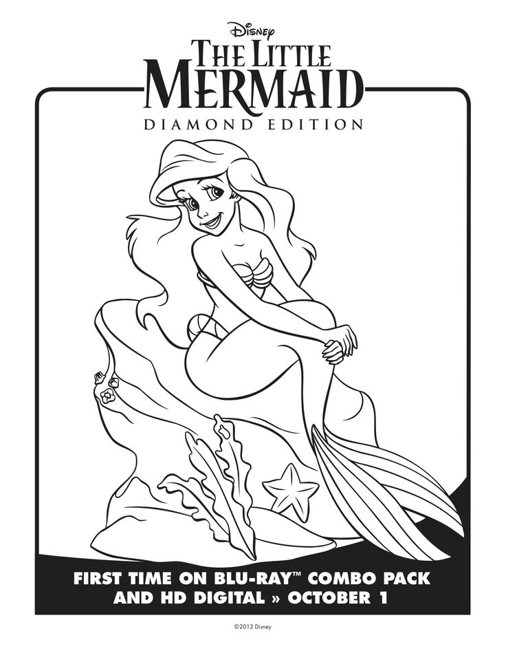 Little mermaid coloring pag coloriage pag de coloriage disney coloriage fãe