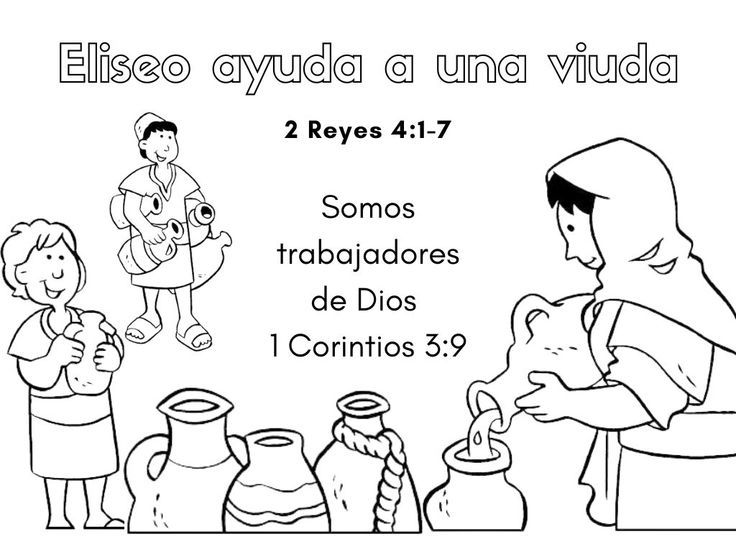 Eliseo ayuda a una viuda fras cristianas inspiradoras leccion de la cuela dominical libros cristianos pdf