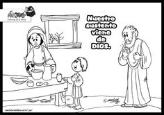 Elãas y la viuda elijah and the widow sunday school coloring pages bible coloring pages