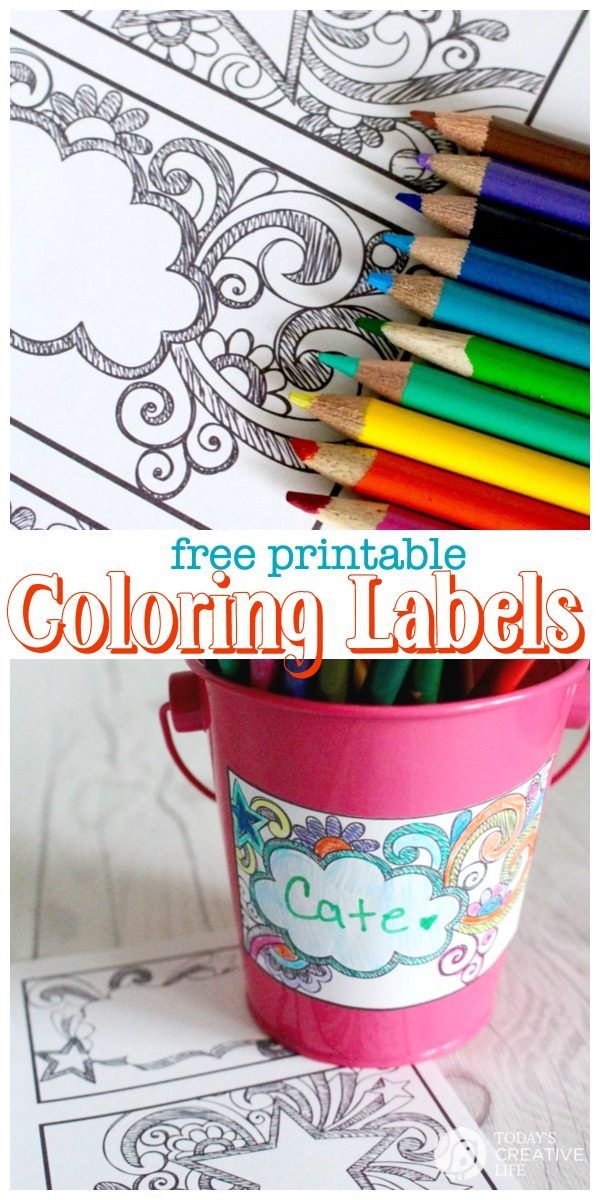 Printable kids coloring labels free printable coloring pages free printable coloring printables kids