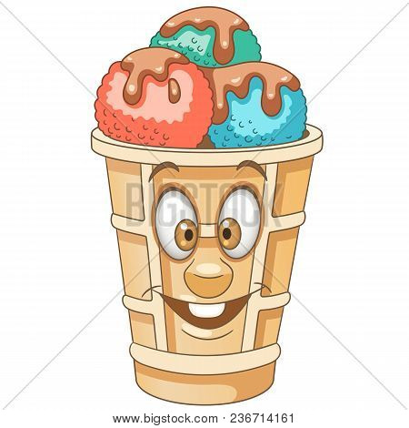 Sweet ice cream vector photo free trial bigstock