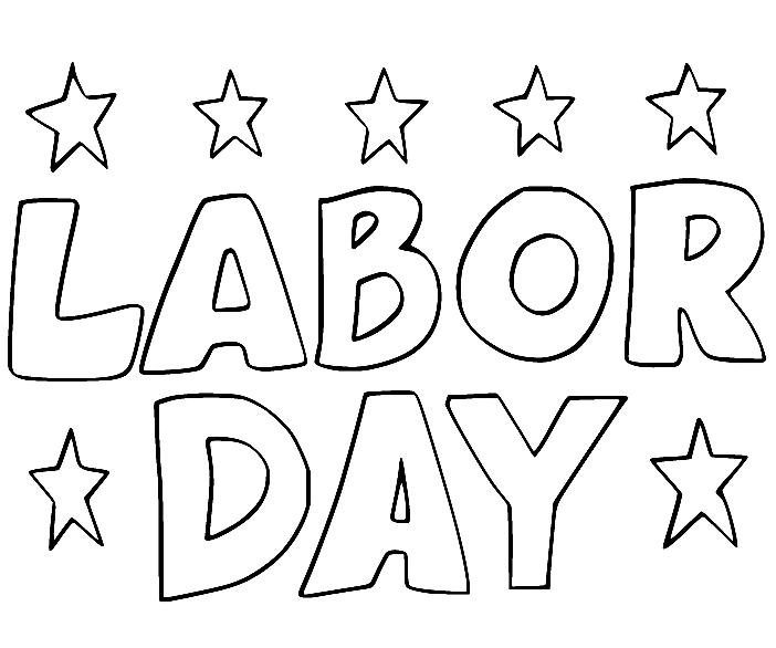 Labor day coloring pages printable for free download