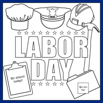 Labor day printables