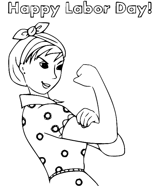 Labor day coloring pages printable for free download