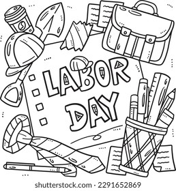 Labor day coloring pages images stock photos d objects vectors