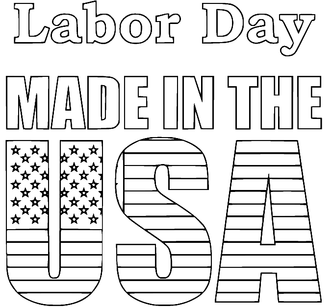 Labor day coloring pages printable for free download