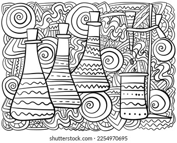 Laboratory coloring pages images stock photos d objects vectors