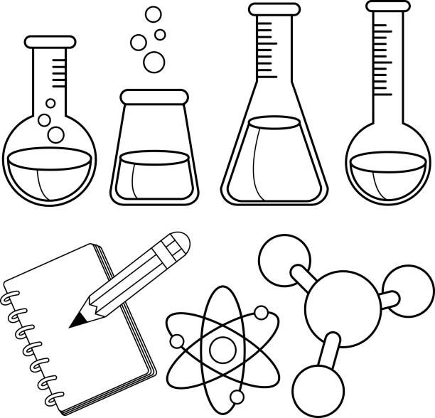 Science coloring pag