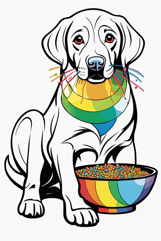 Unique and cute labrador coloring pages for kids made by teachers
